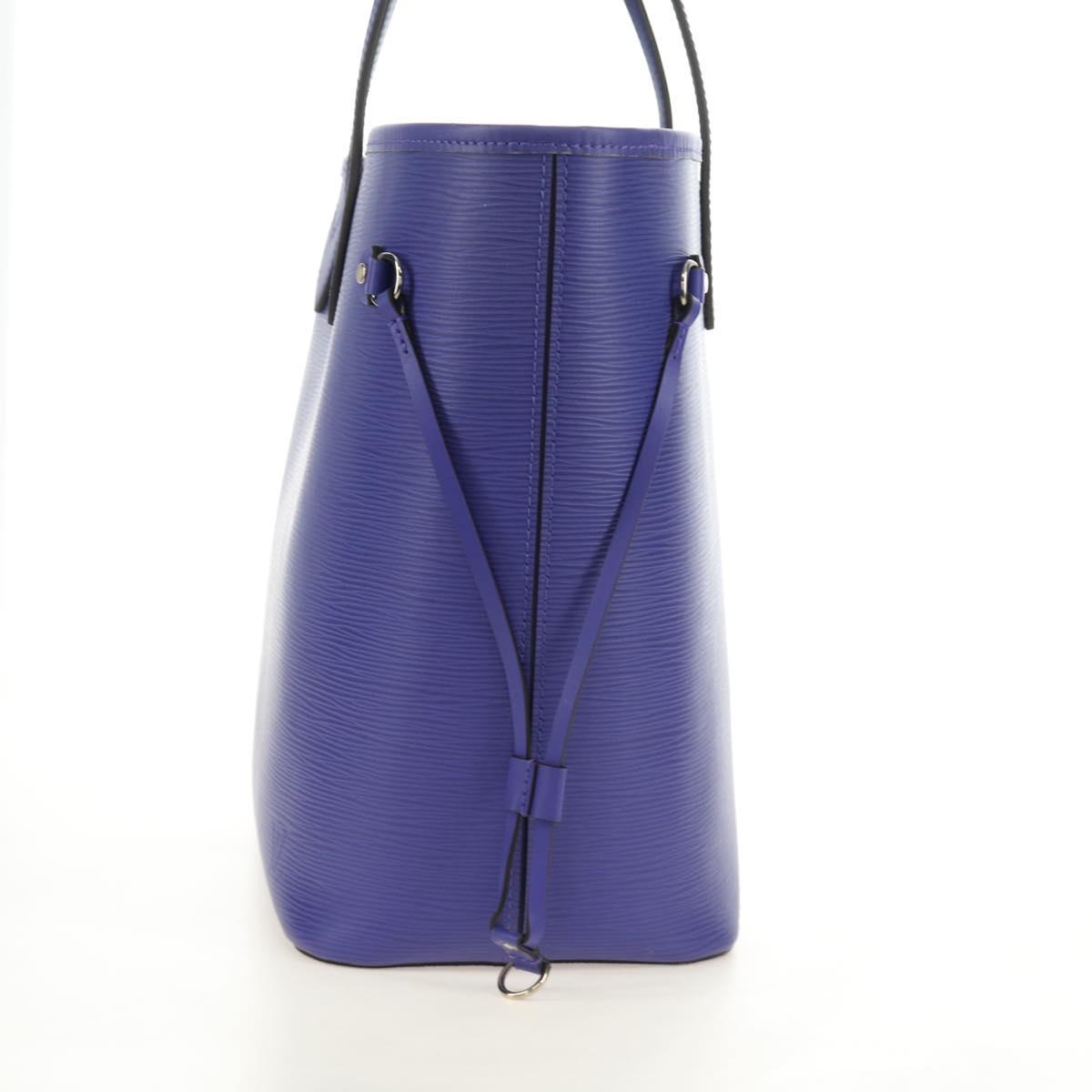LOUIS VUITTON Epi Neverfull MM Tote Bag Purple Fig M40883 LV Auth mr2592V