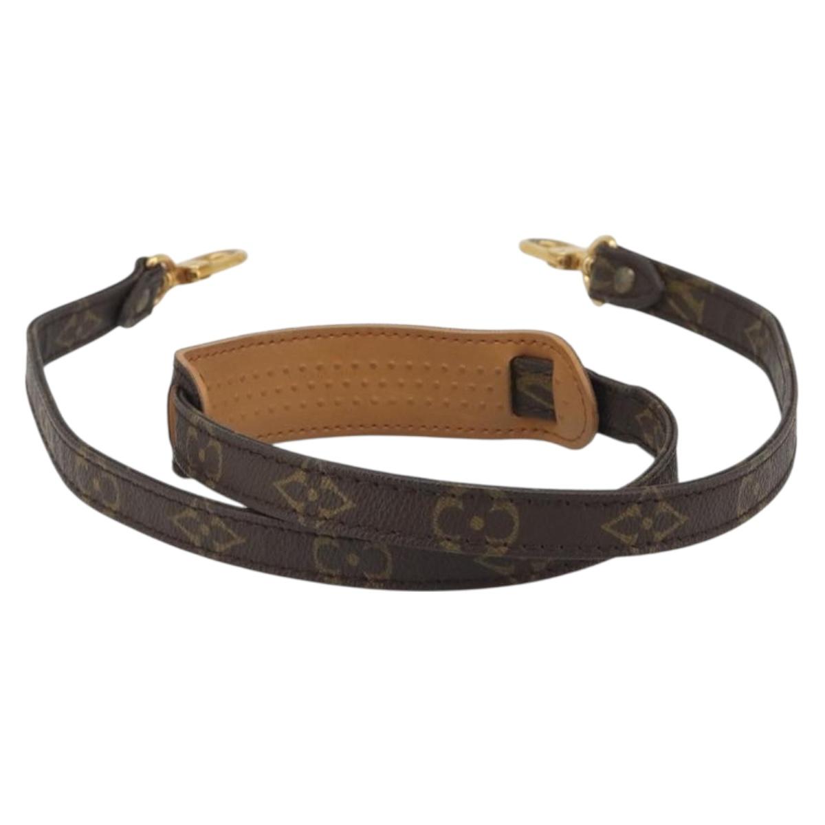 LOUIS VUITTON Monogram Shoulder Strap 38.6"" LV Auth mr2608