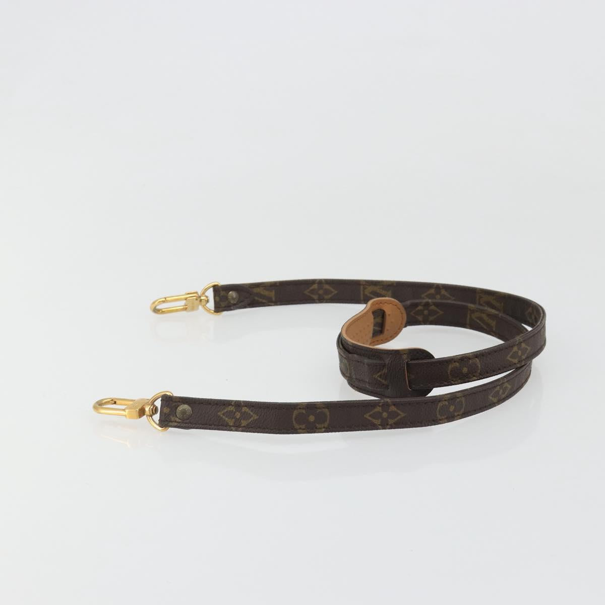 LOUIS VUITTON Monogram Shoulder Strap 38.6"" LV Auth mr2608