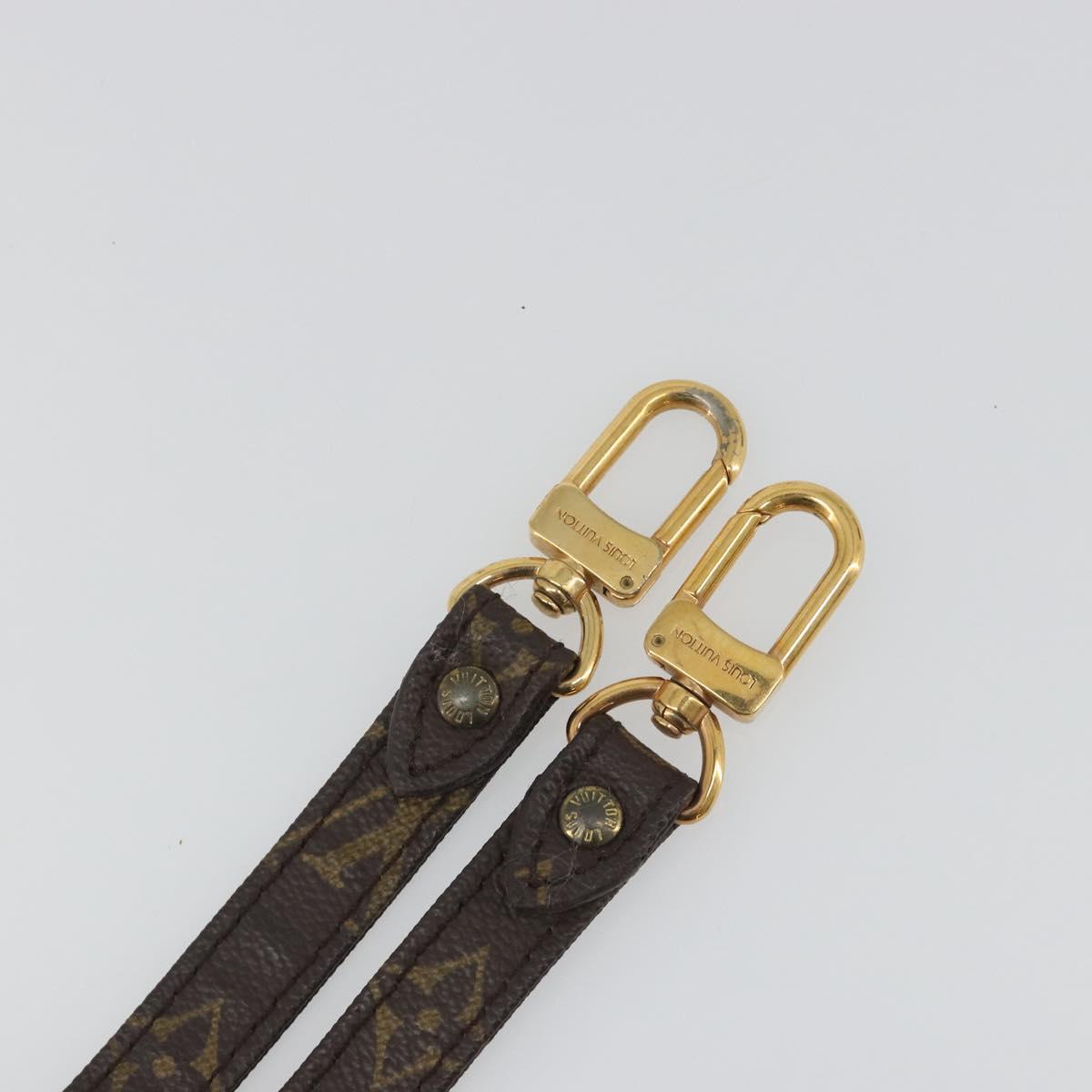 LOUIS VUITTON Monogram Shoulder Strap 38.6"" LV Auth mr2608