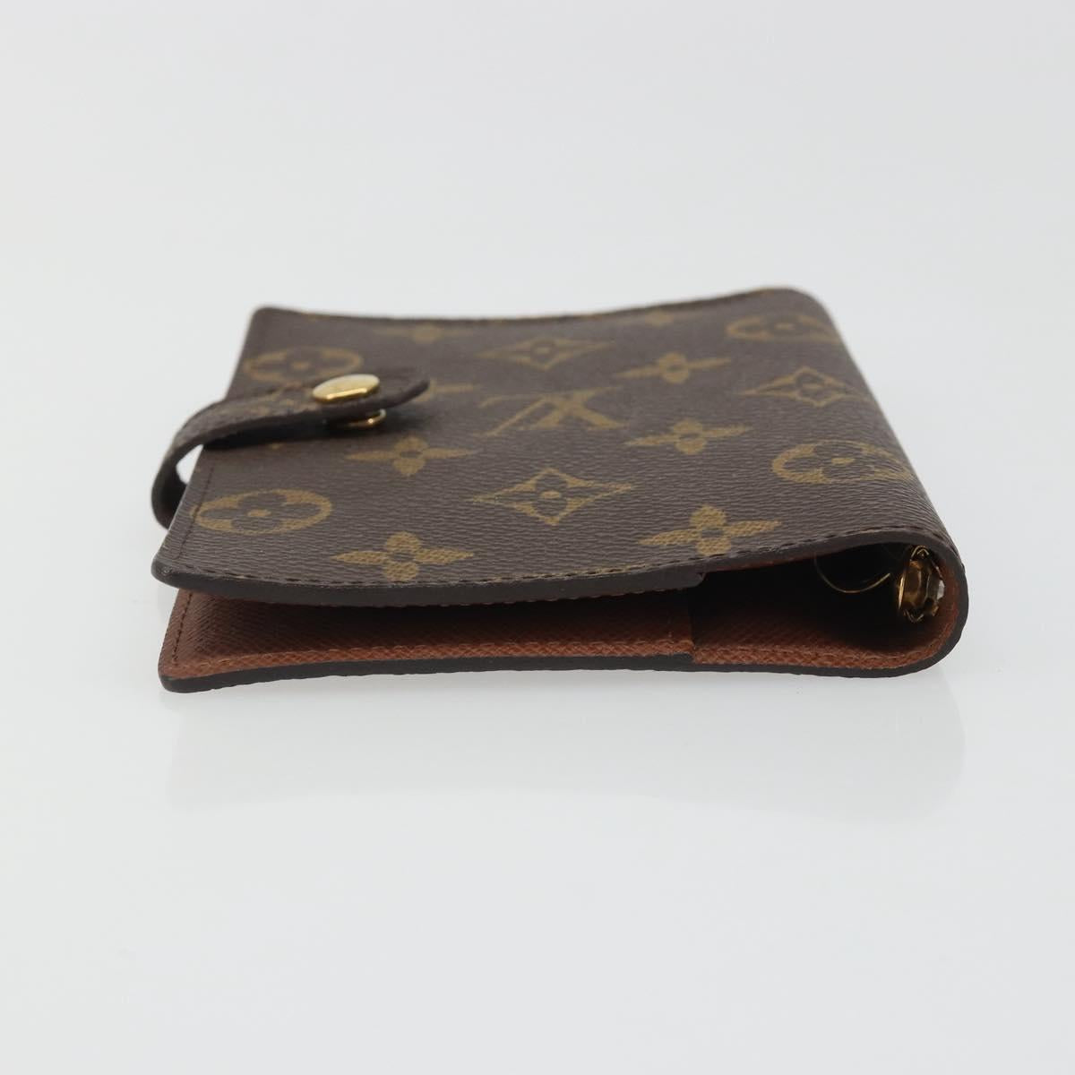 LOUIS VUITTON Monogram Agenda PM Day Planner Cover R20005 LV Auth mr2619A