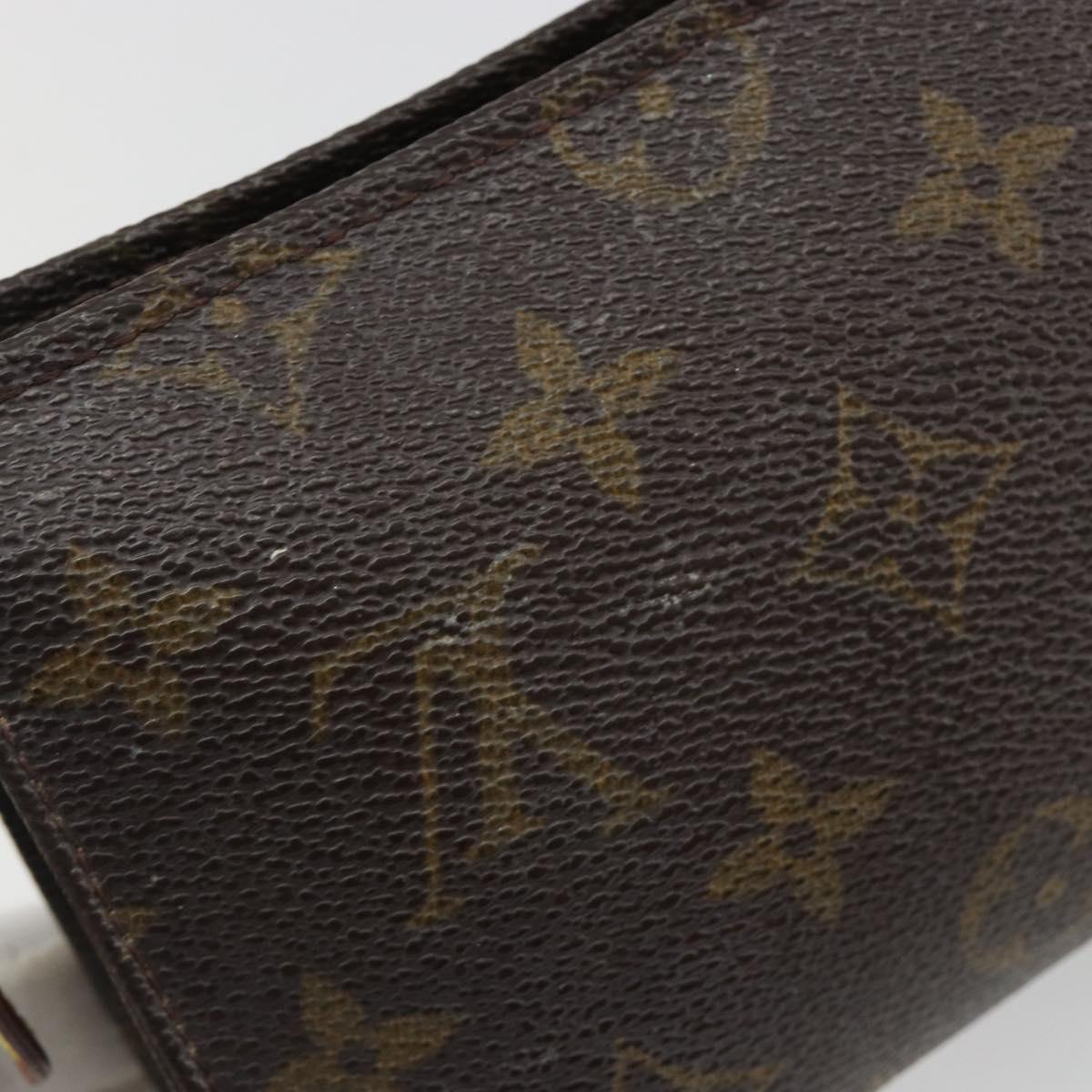 LOUIS VUITTON Monogram Poche Toilette 15 Pouch M47546 LV Auth mr2625