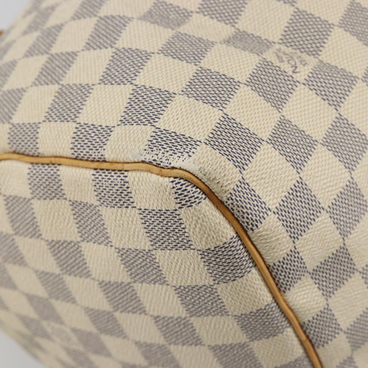LOUIS VUITTON Damier Azur Speedy 30 Hand Bag N41533 LV Auth mr2674A
