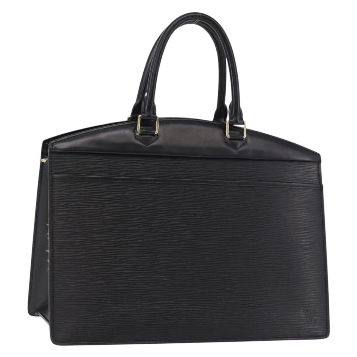 LOUIS VUITTON Epi Riviera Hand Bag Black M48182 LV Auth mr2702