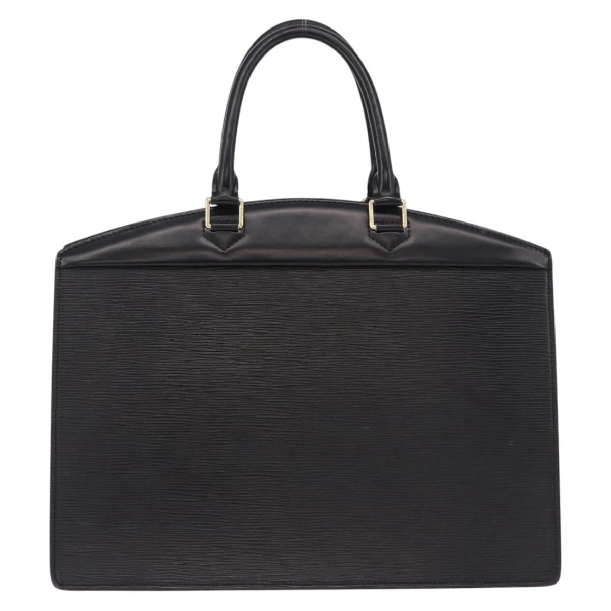 LOUIS VUITTON Epi Riviera Hand Bag Black M48182 LV Auth mr2702