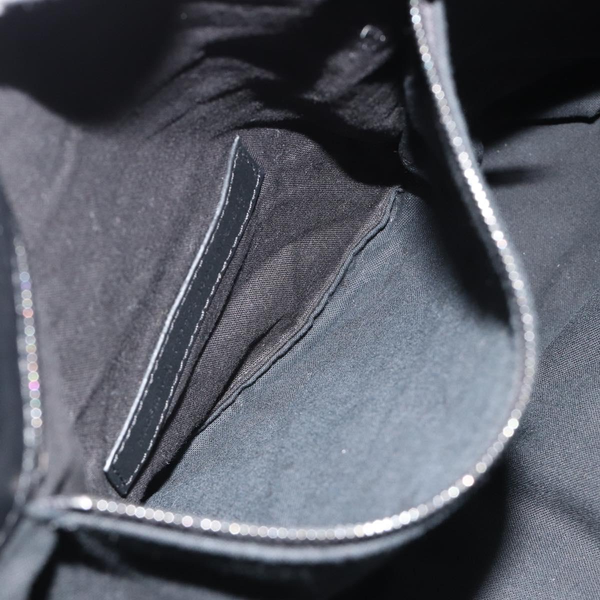 BALENCIAGA Crash Shoulder Bag Leather Black 777856 Auth mr2710V