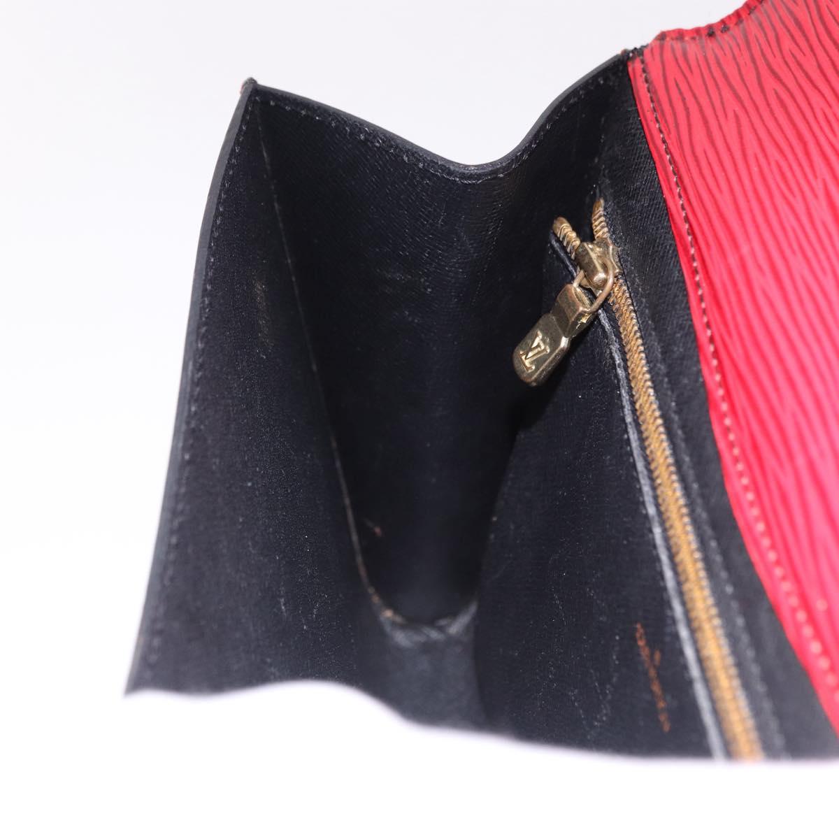 LOUIS VUITTON Epi Art Deco Clutch Bag Red M52637 LV Auth mr2738