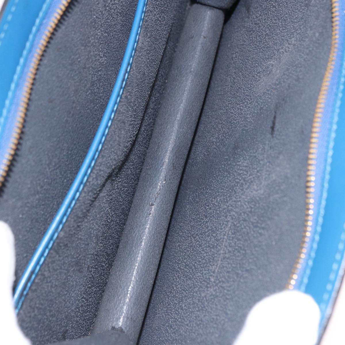LOUIS VUITTON Epi Trousse Crete Pouch Blue M48405 LV Auth mr2757