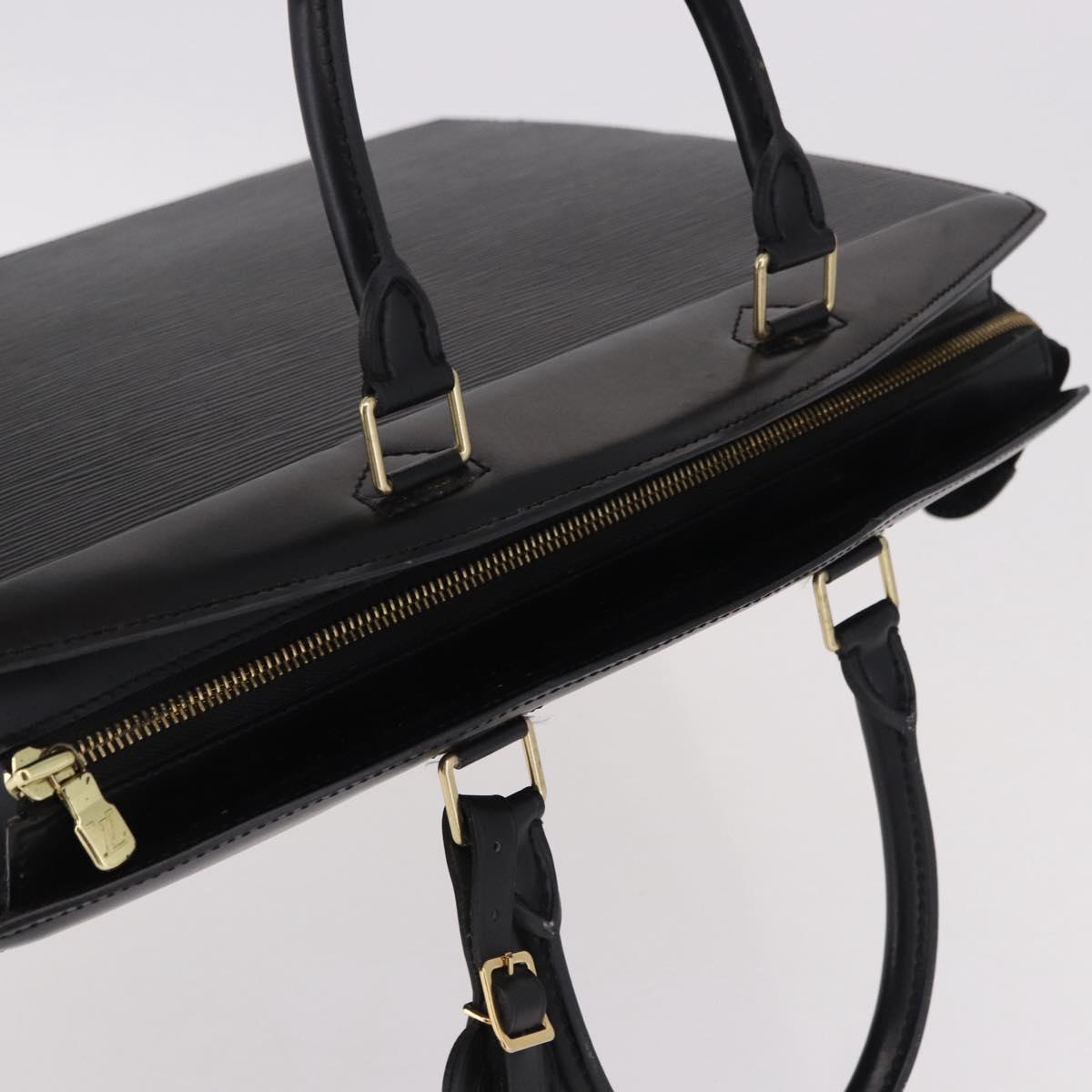 LOUIS VUITTON Epi Riviera Hand Bag Black M48182 LV Auth mr2799