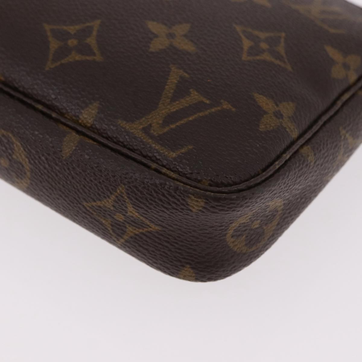 LOUIS VUITTON Monogram Pochette Accessoires Pouch M51980 LV Auth mr2806