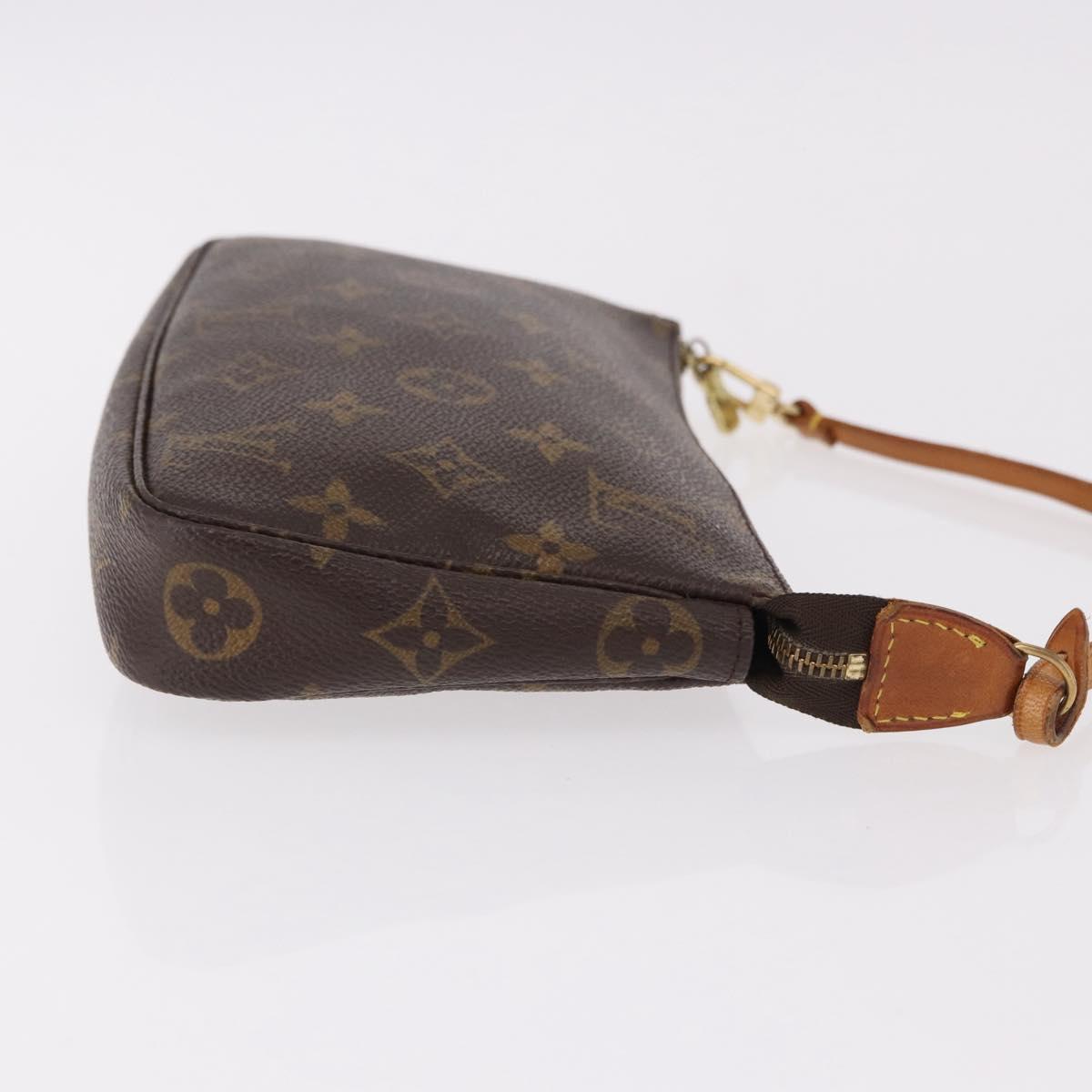 LOUIS VUITTON Monogram Pochette Accessoires Pouch M51980 LV Auth mr2806