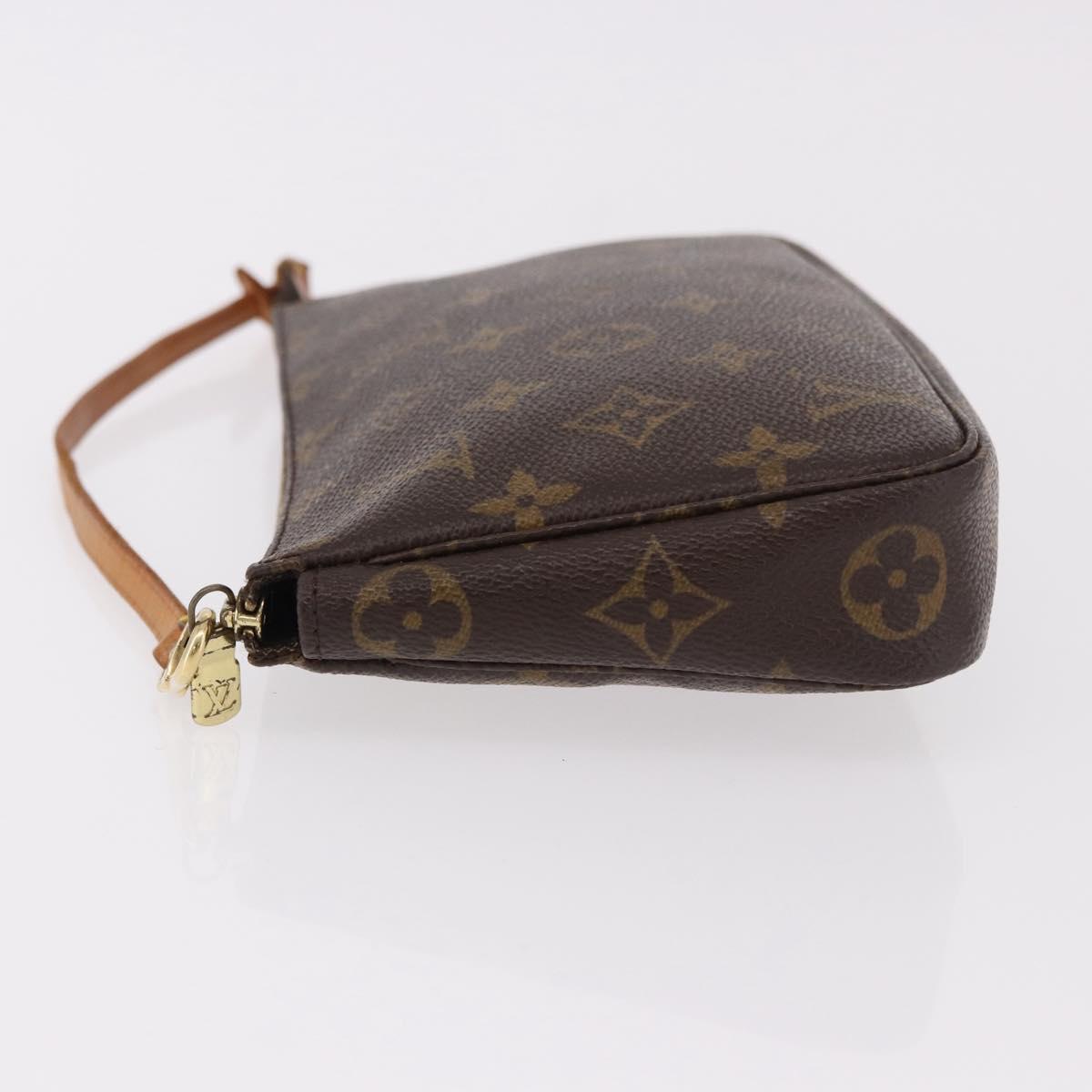 LOUIS VUITTON Monogram Pochette Accessoires Pouch M51980 LV Auth mr2806