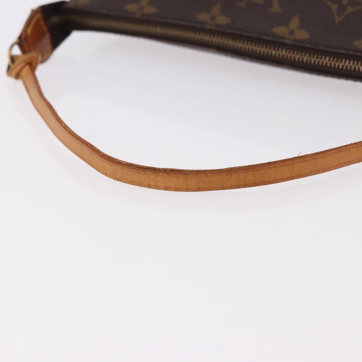 LOUIS VUITTON Monogram Pochette Accessoires Pouch M51980 LV Auth mr2806