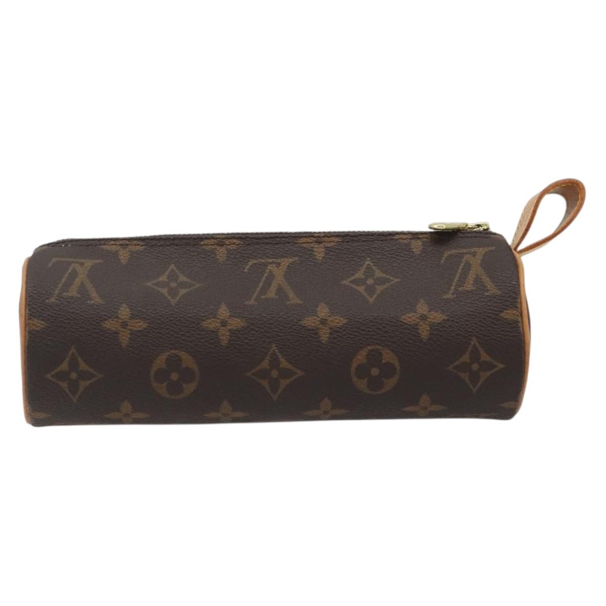 LOUIS VUITTON Monogram Trousse Rondo Pouch M47630 LV Auth mr2807