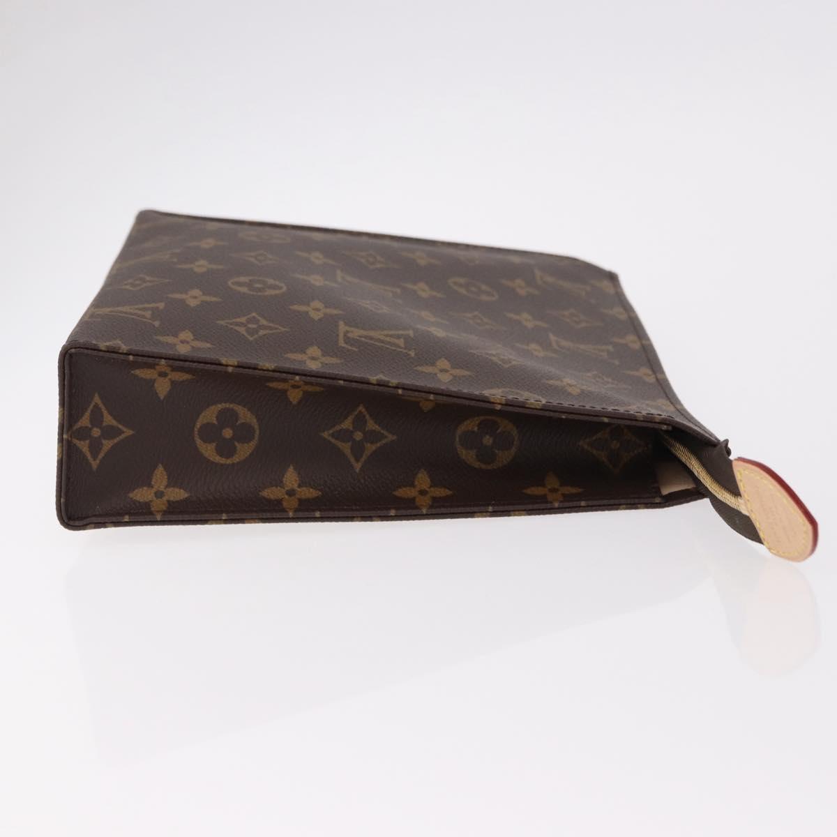 LOUIS VUITTON Monogram Poche Toilette 26 Pouch M47542 LV Auth mr2808V