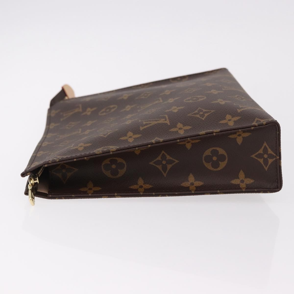 LOUIS VUITTON Monogram Poche Toilette 26 Pouch M47542 LV Auth mr2808V