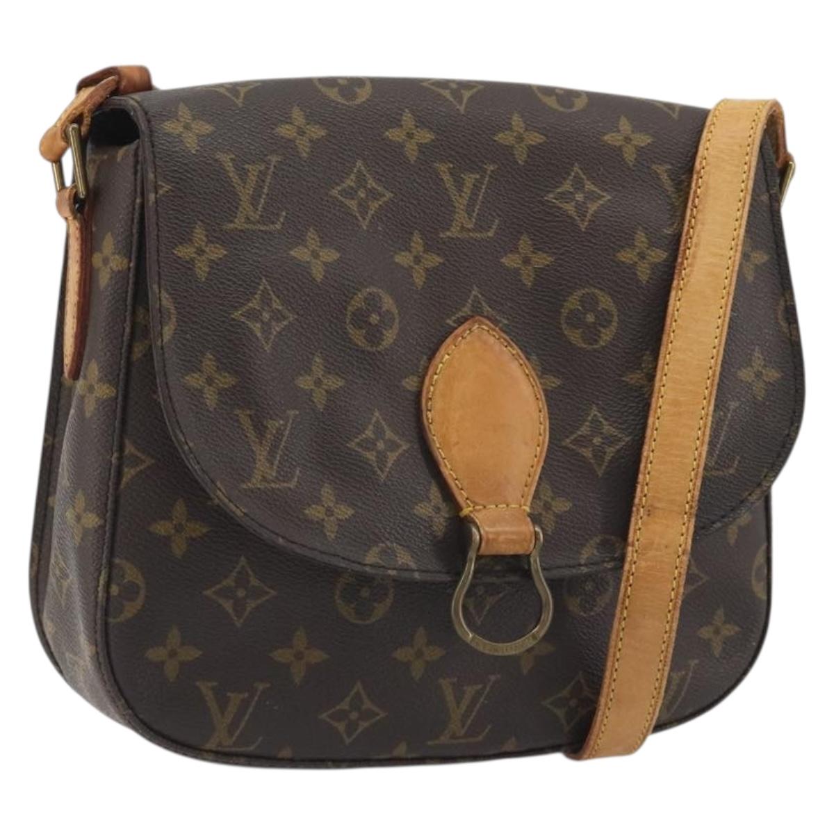 LOUIS VUITTON Monogram Saint Cloud GM Shoulder Bag M51242 LV Auth mr2855