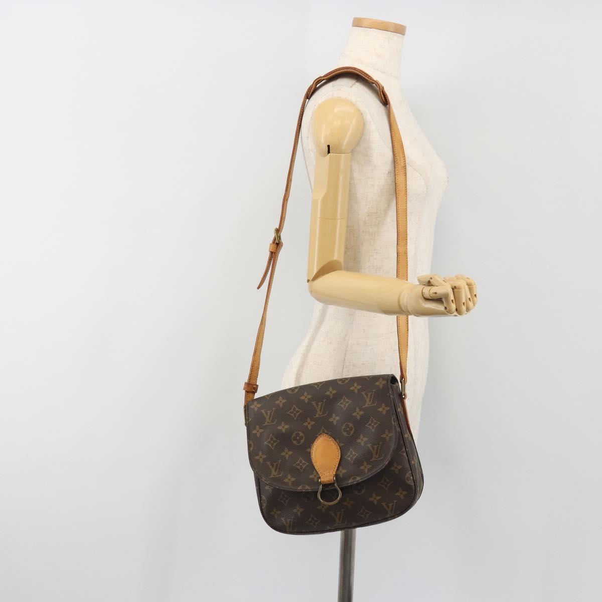 LOUIS VUITTON Monogram Saint Cloud GM Shoulder Bag M51242 LV Auth mr2855