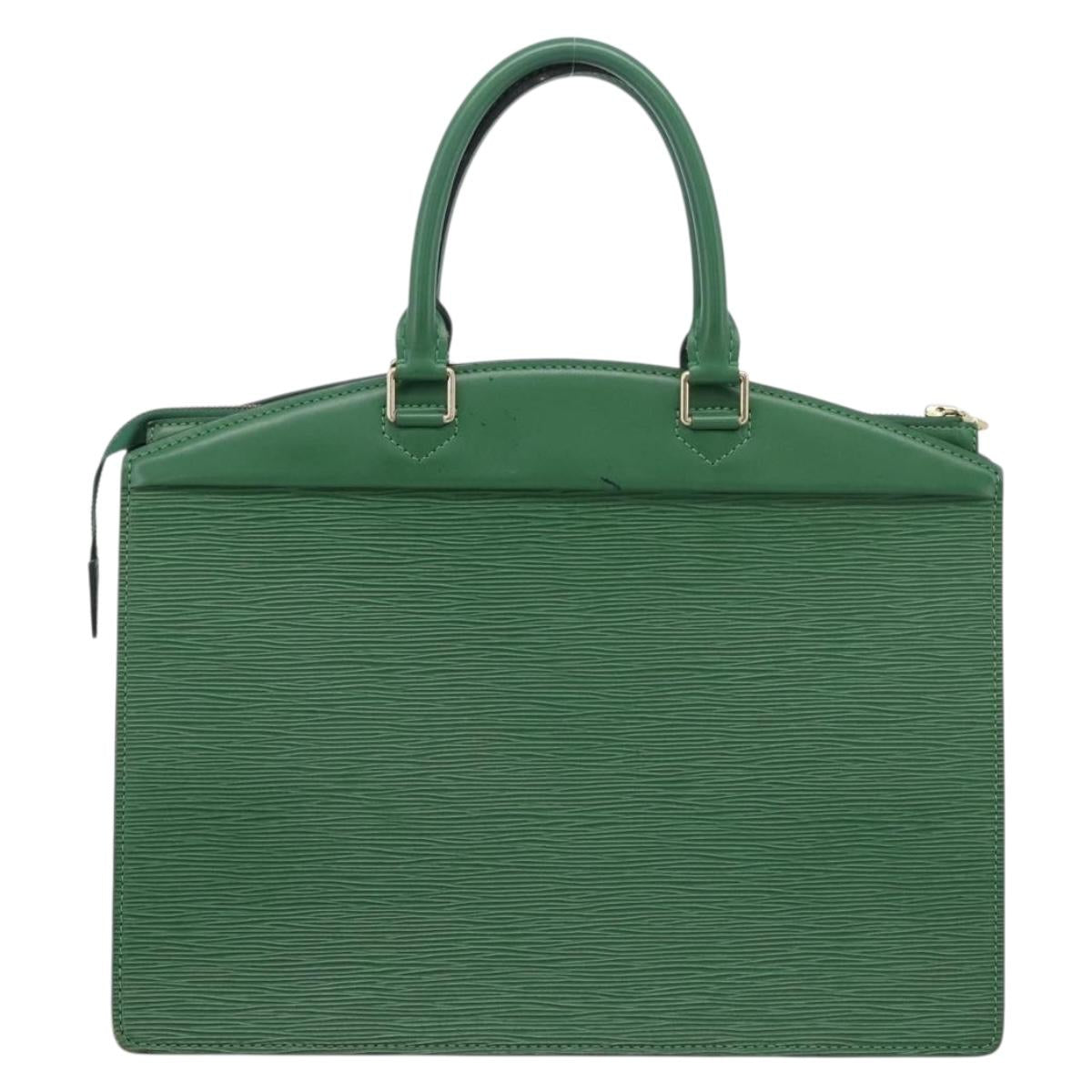 LOUIS VUITTON Epi Riviera Hand Bag Green M48184 LV Auth mr2882