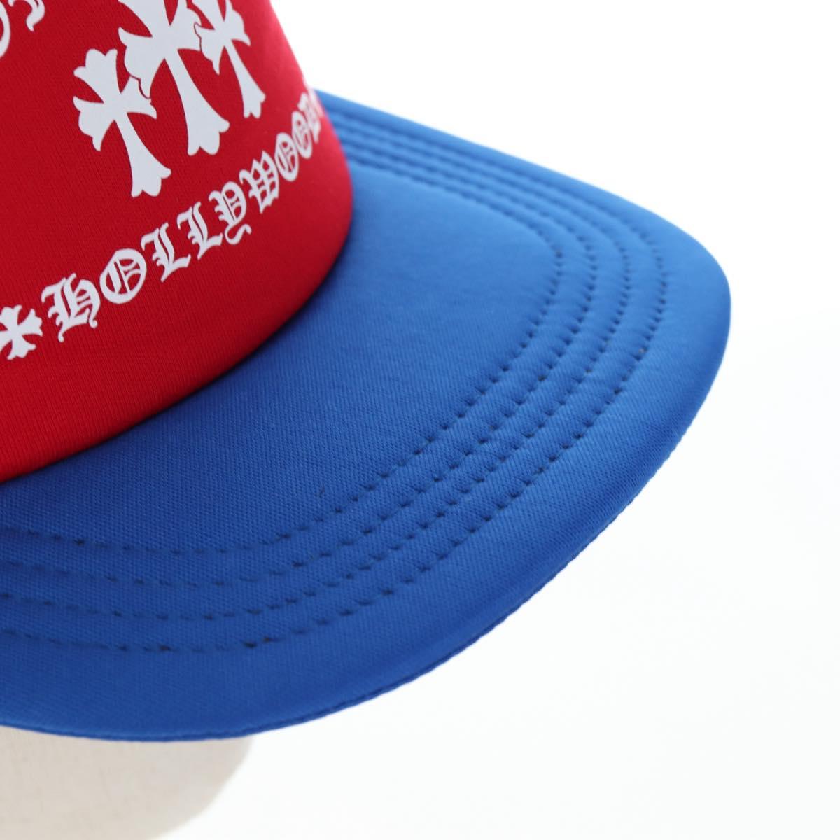 Chrome Hearts Cap Polyester Mesh Red Auth mr2896SM