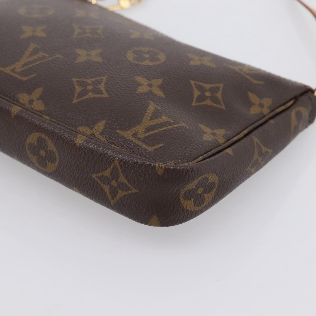 LOUIS VUITTON Monogram Pochette Accessoires Pouch M51980 LV Auth mr2900V