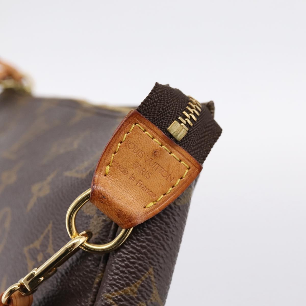 LOUIS VUITTON Monogram Pochette Accessoires Pouch M51980 LV Auth mr2900V