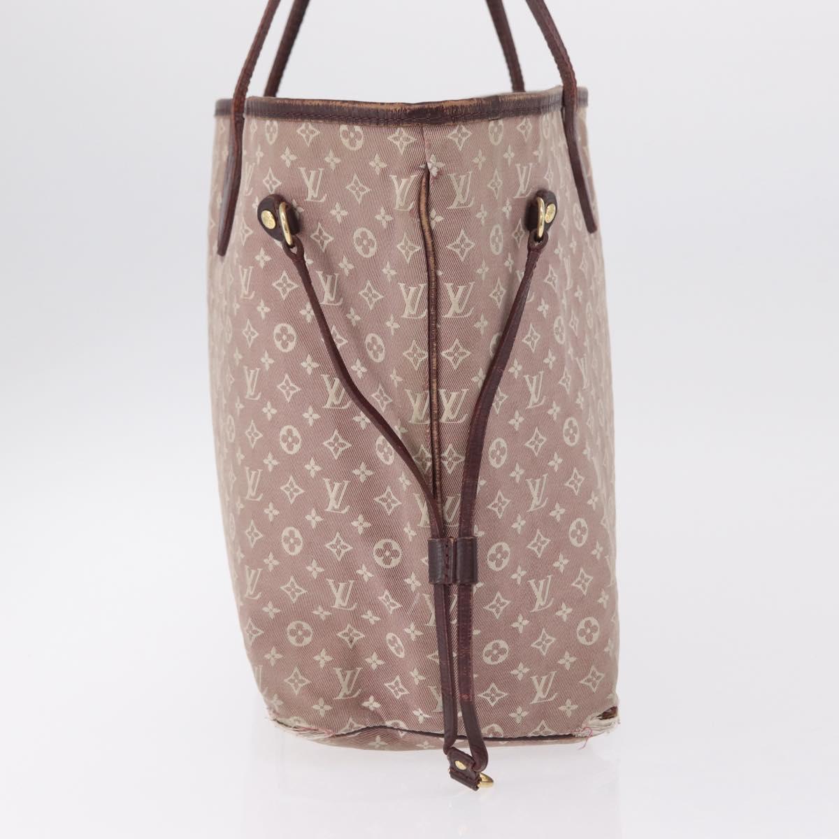 LOUIS VUITTON Monogram Idylle Neverfull MM Tote Bag Sepia M40515 LV Auth mr2915