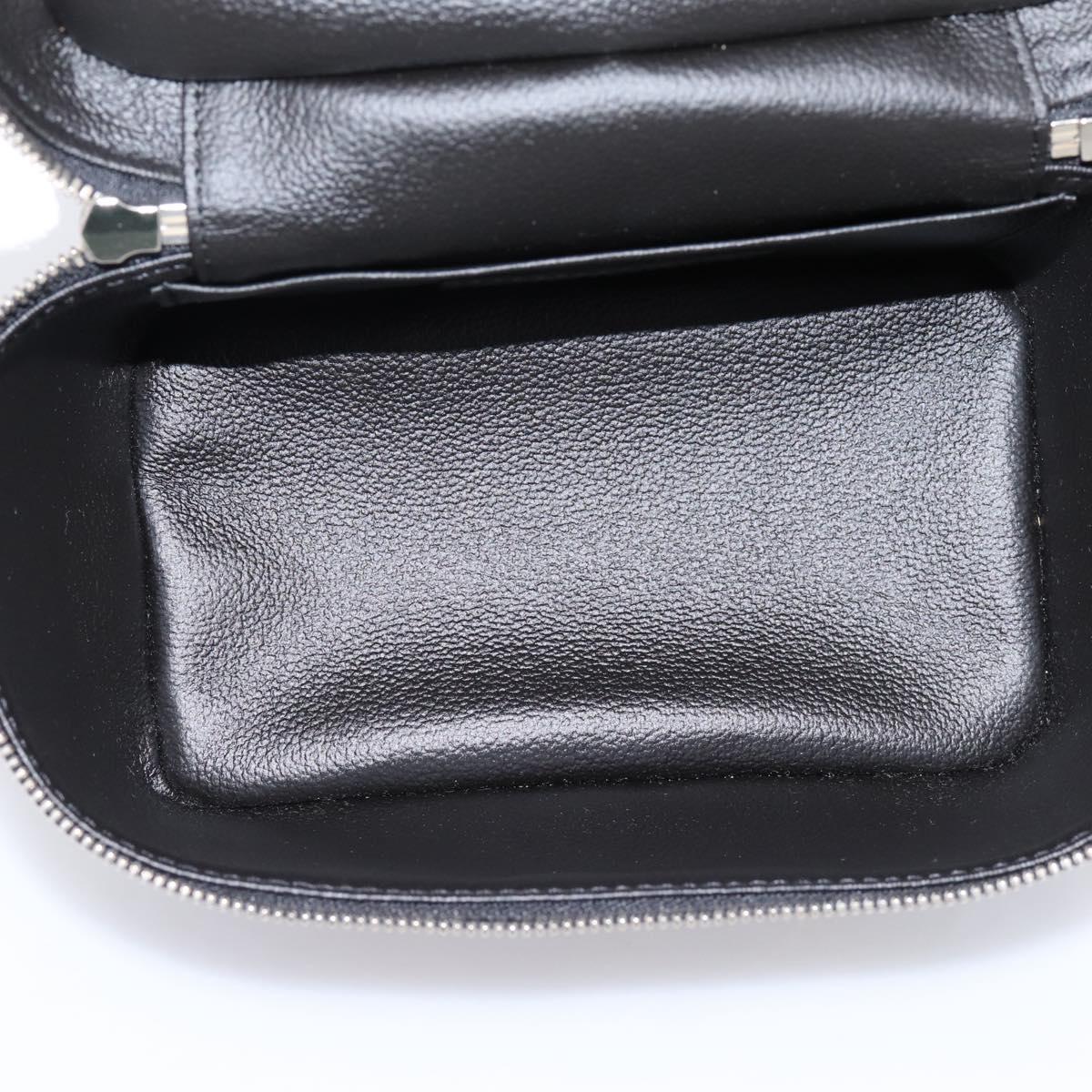 LOUIS VUITTON Monogram Multicolor Nice Mini Pouch Black M13747 LV Auth mr2917SM