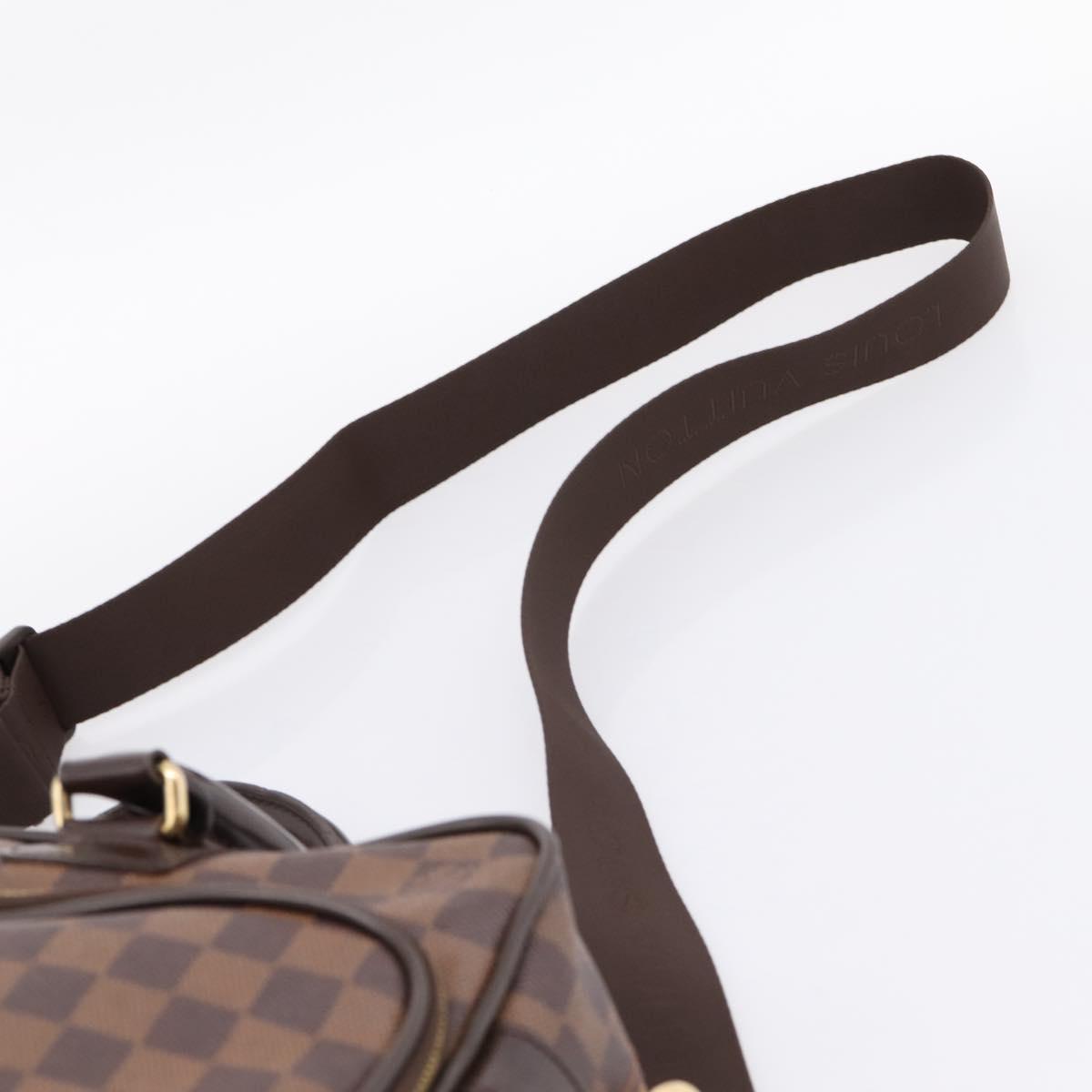LOUIS VUITTON Damier Ebene Ikar Business Bag 2way N23252 LV Auth mr2918V
