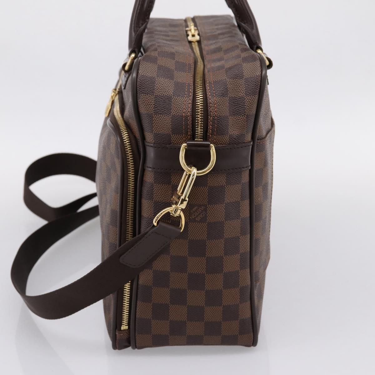 LOUIS VUITTON Damier Ebene Ikar Business Bag 2way N23252 LV Auth mr2918V