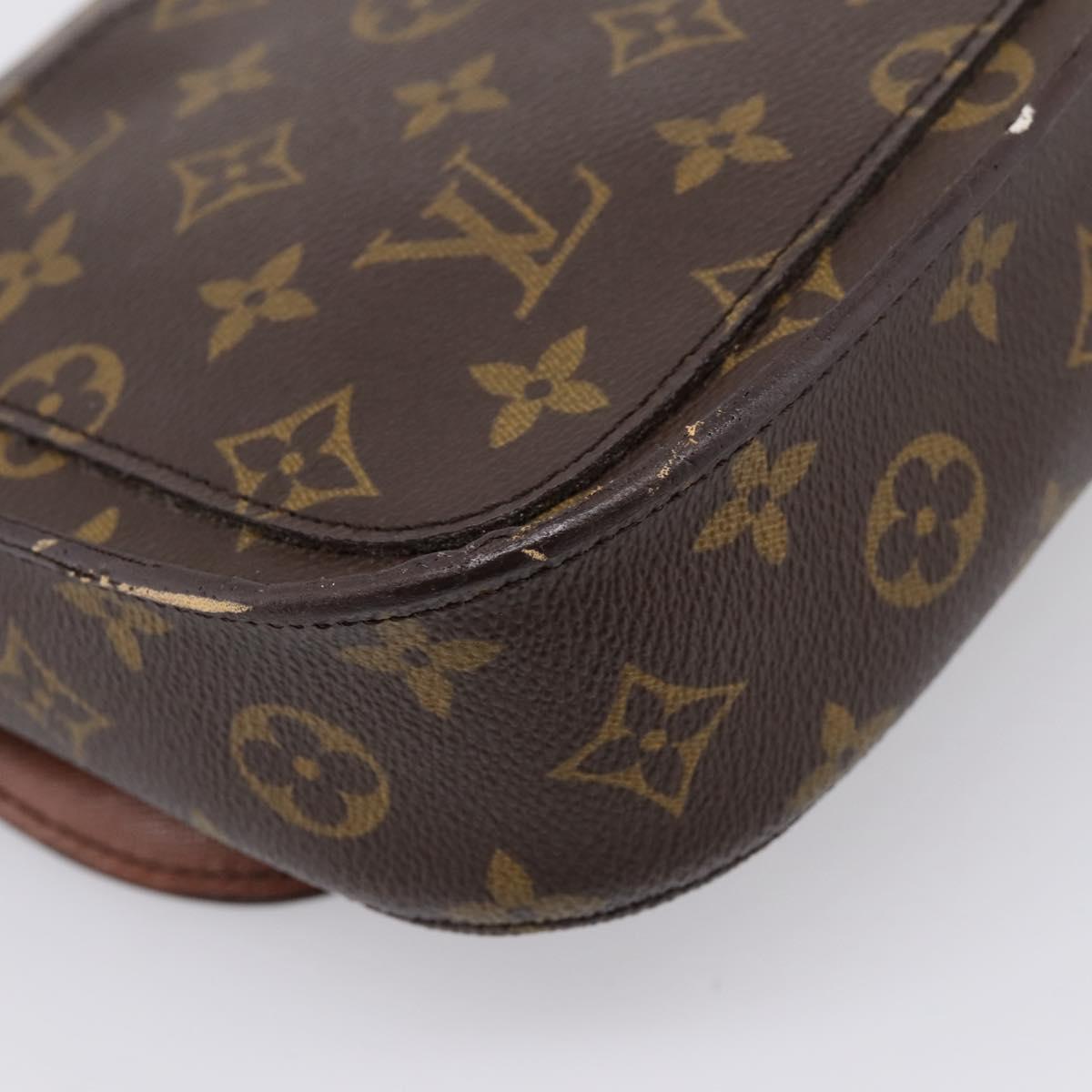 LOUIS VUITTON Monogram Saint Cloud MM Shoulder Bag M51243 LV Auth mr2919