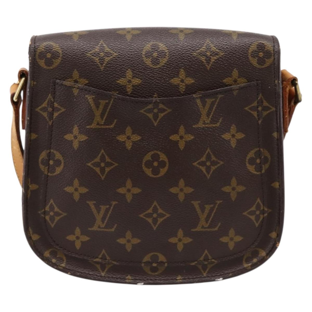LOUIS VUITTON Monogram Saint Cloud MM Shoulder Bag M51243 LV Auth mr2919