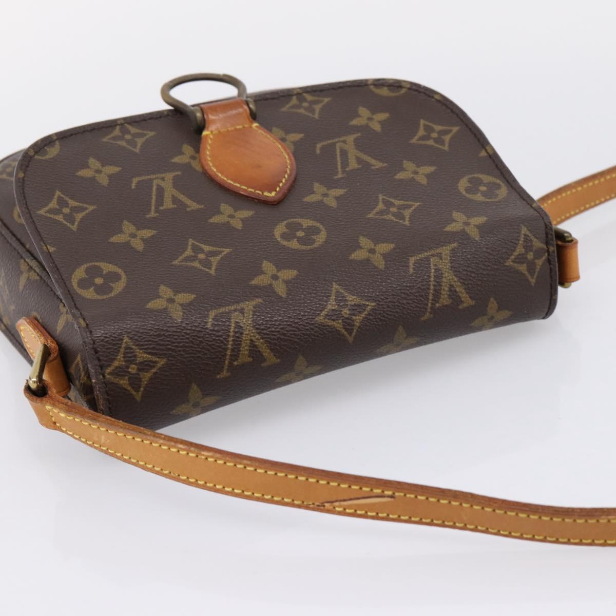 LOUIS VUITTON Monogram Saint Cloud MM Shoulder Bag M51243 LV Auth mr2919