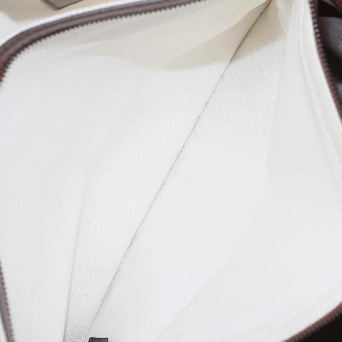 Stella McCartney Nara Yoshitomo Tote Bag Canvas White Brown Auth mr2934V