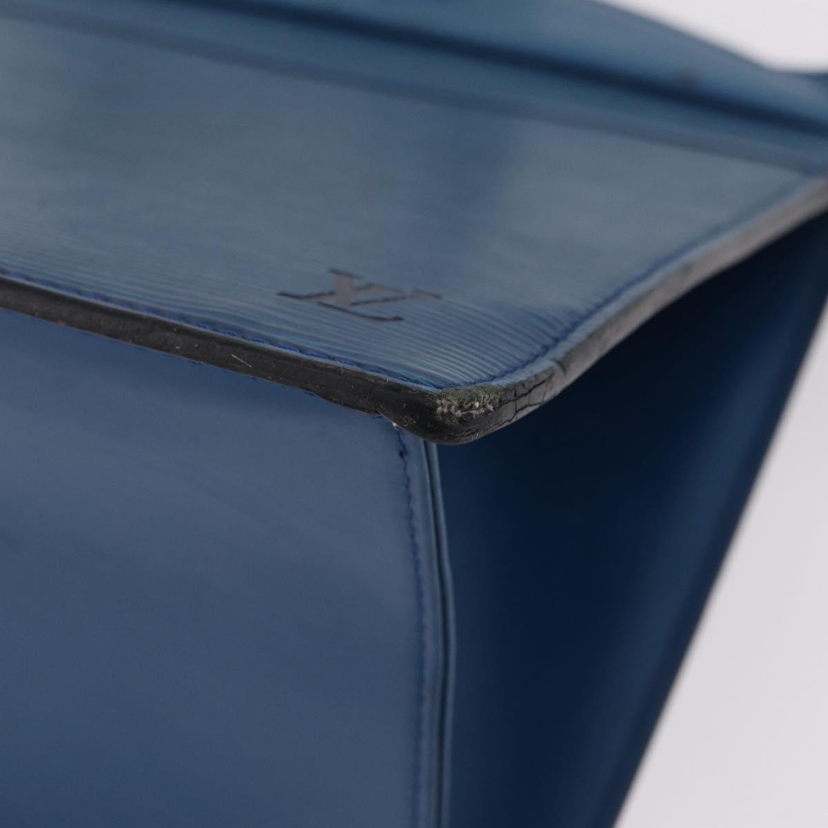 LOUIS VUITTON Epi Riviera Hand Bag Blue M48185 LV Auth mr2965