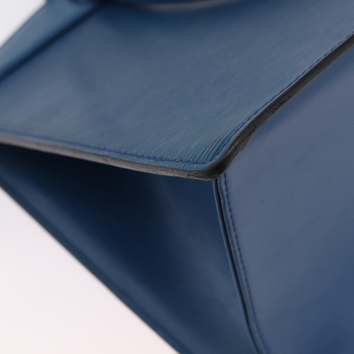 LOUIS VUITTON Epi Riviera Hand Bag Blue M48185 LV Auth mr2965