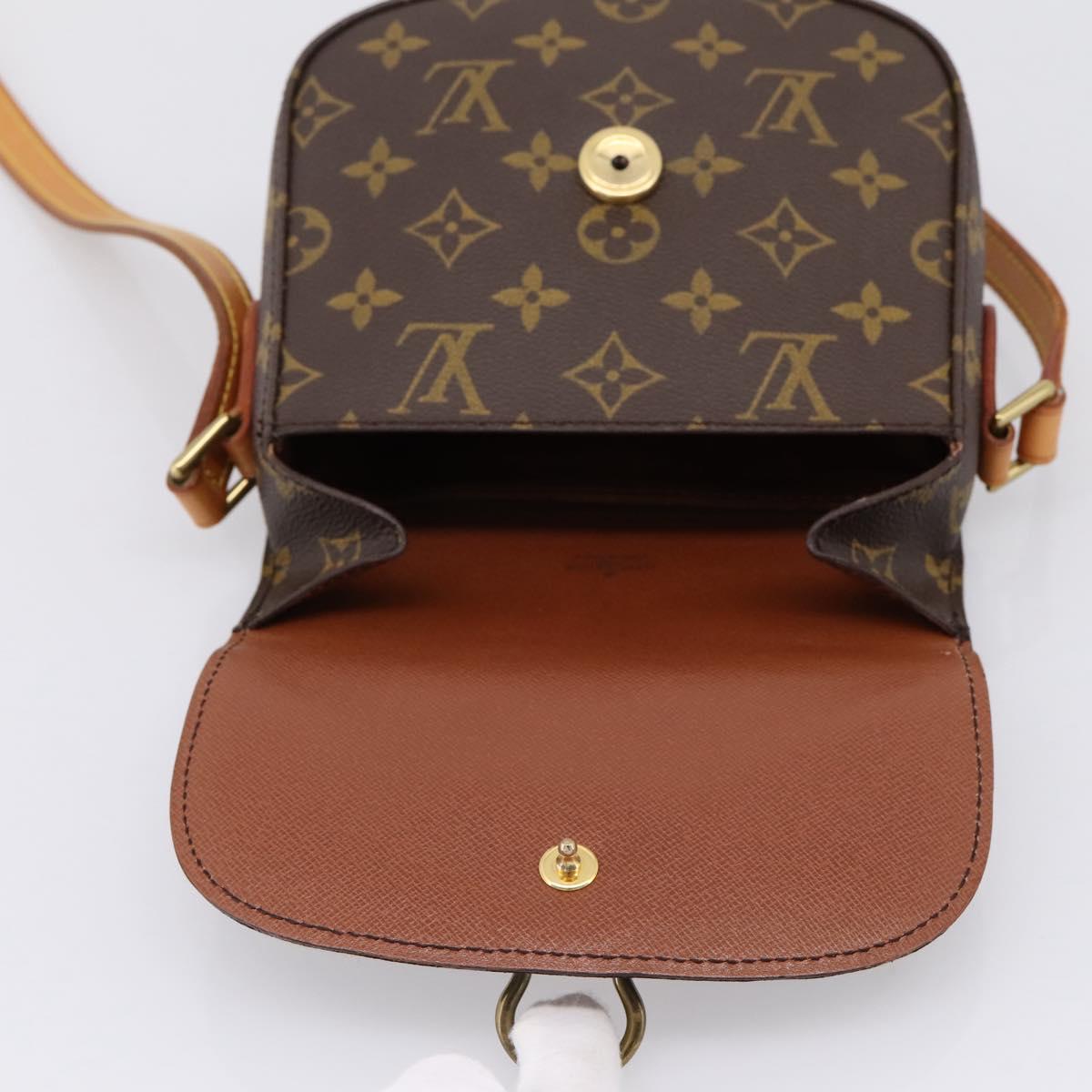LOUIS VUITTON Monogram Saint Cloud PM Shoulder Bag M51244 LV Auth mr2967A