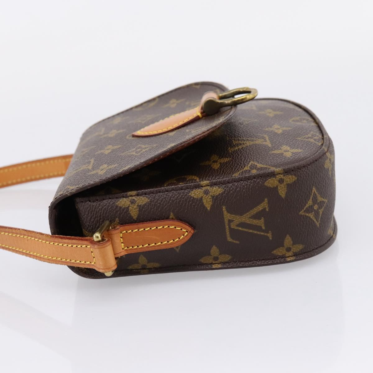 LOUIS VUITTON Monogram Saint Cloud PM Shoulder Bag M51244 LV Auth mr2967A