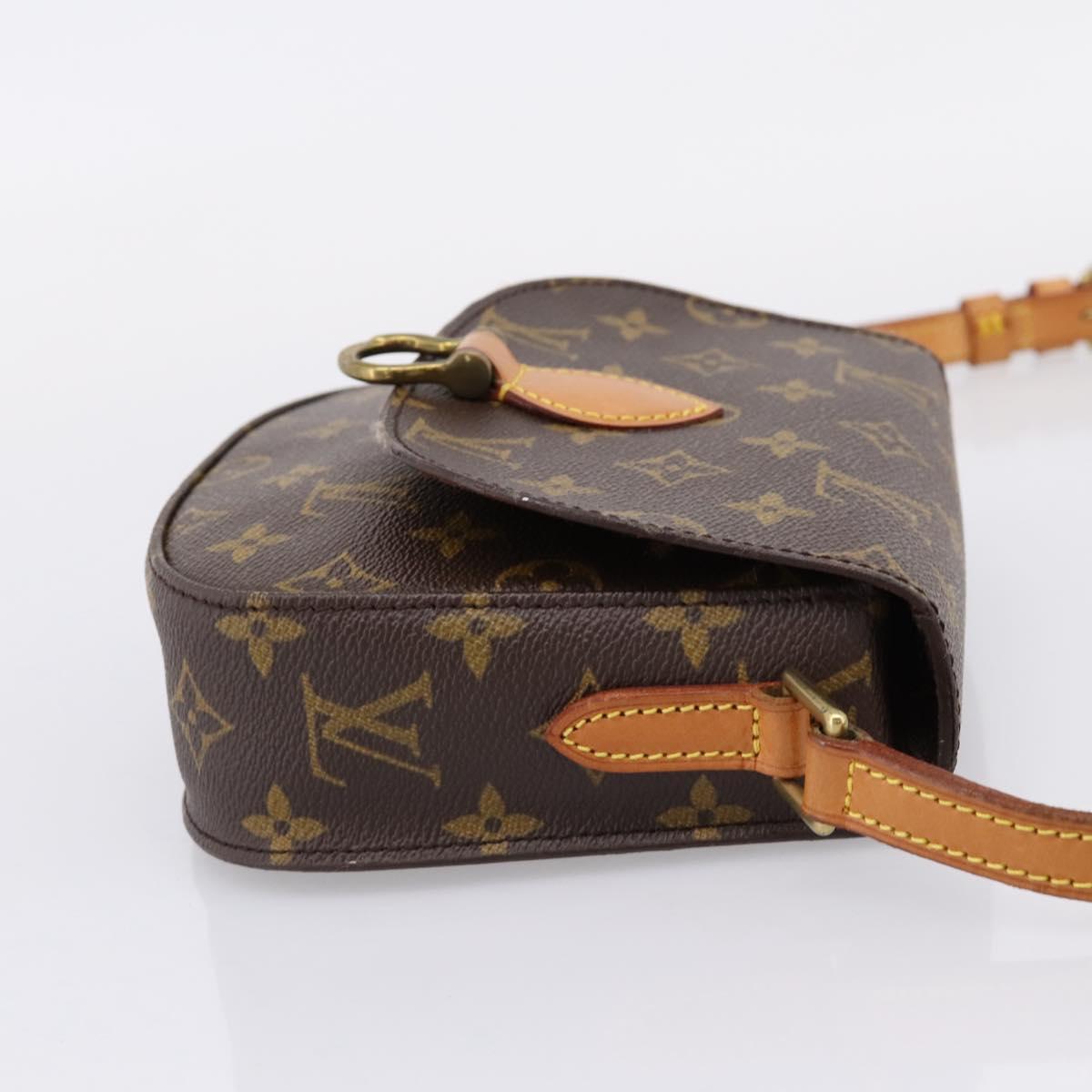 LOUIS VUITTON Monogram Saint Cloud PM Shoulder Bag M51244 LV Auth mr2967A