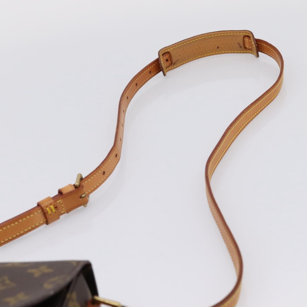 LOUIS VUITTON Monogram Saint Cloud PM Shoulder Bag M51244 LV Auth mr2967A