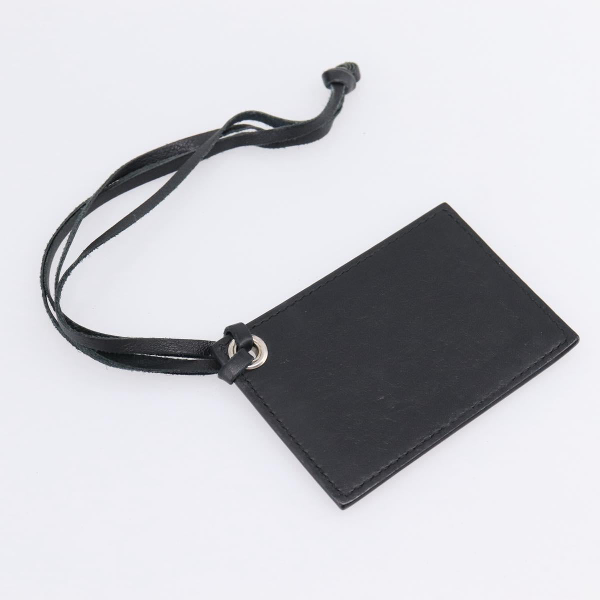 Balenciaga Mini Paper A4 Hand Bag Leather Black Silver 357330 Auth mr2968A