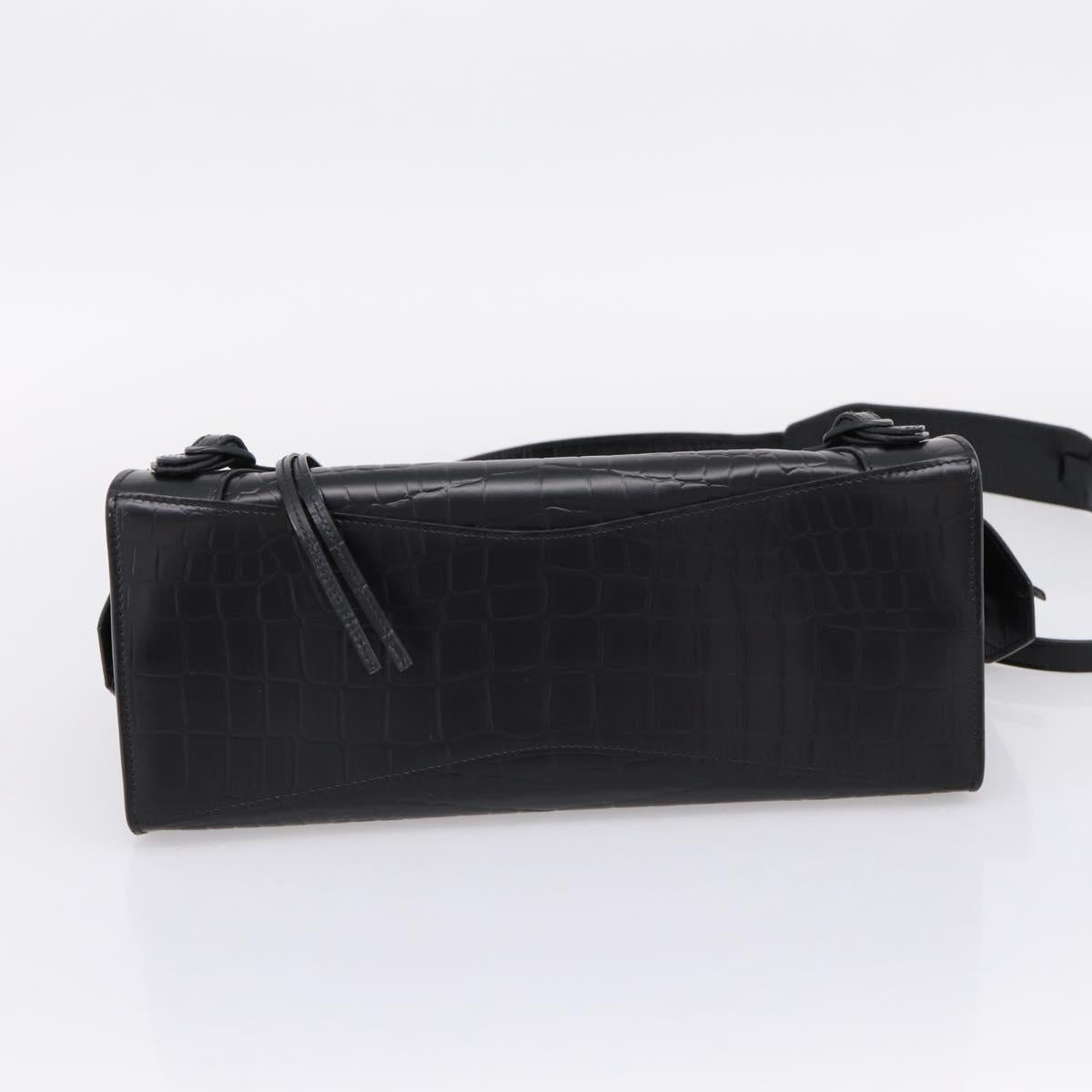 Balenciaga Neo Classic City Small Hand Bag 2way Black 638521 Auth mr2975V