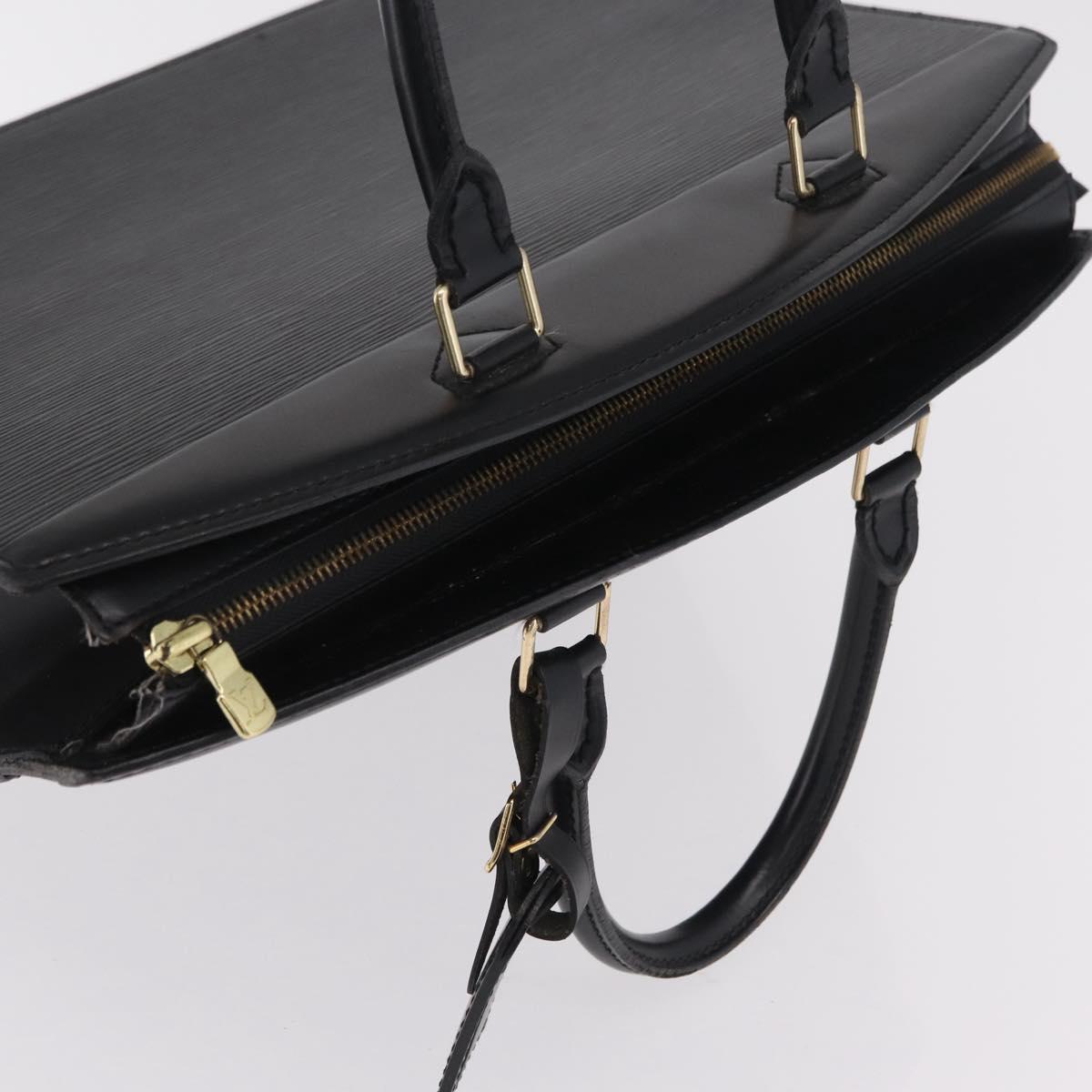 LOUIS VUITTON Epi Riviera Hand Bag Black M48182 LV Auth mr3005