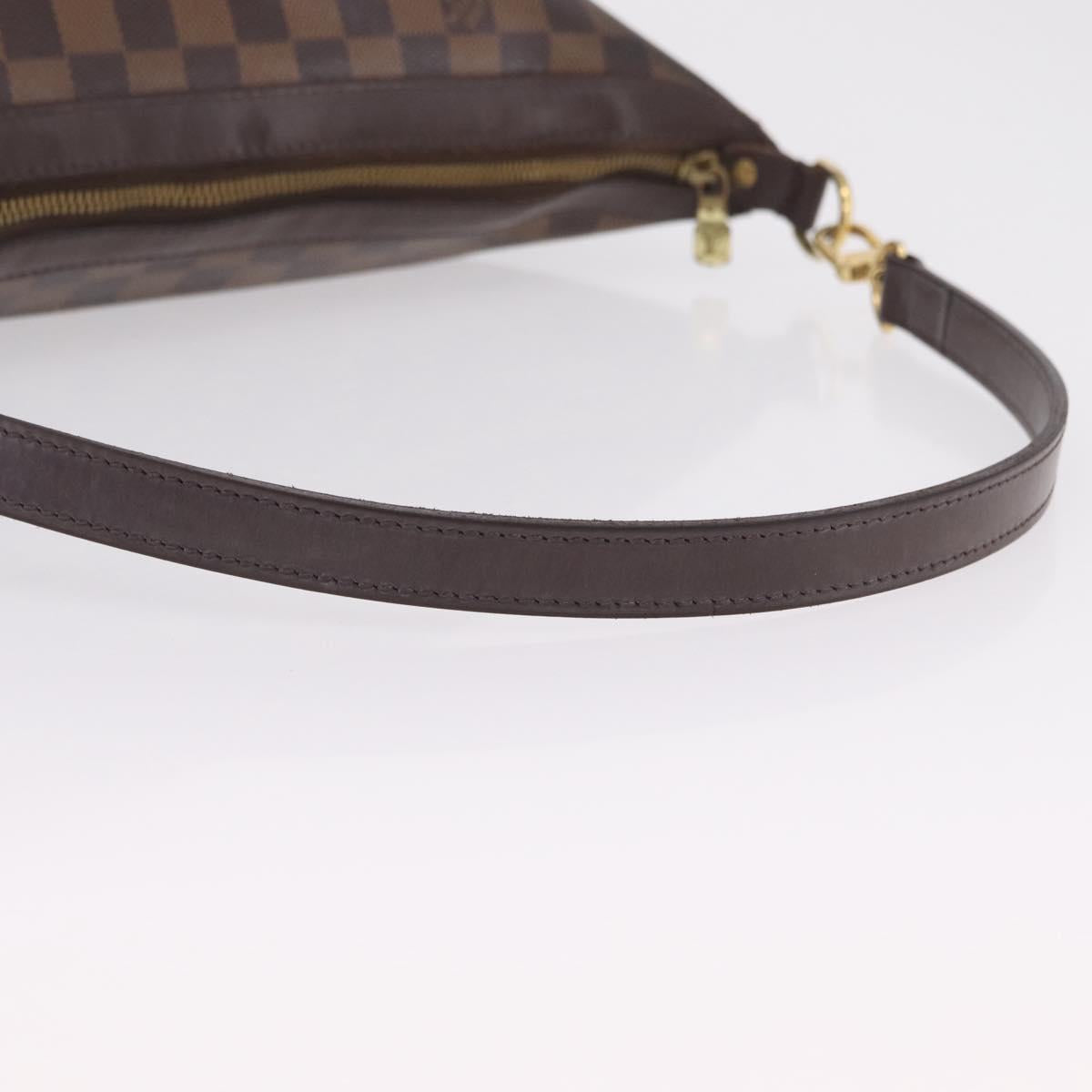 LOUIS VUITTON Damier Ebene Illovo MM Shoulder Bag N51995 LV Auth mr3011
