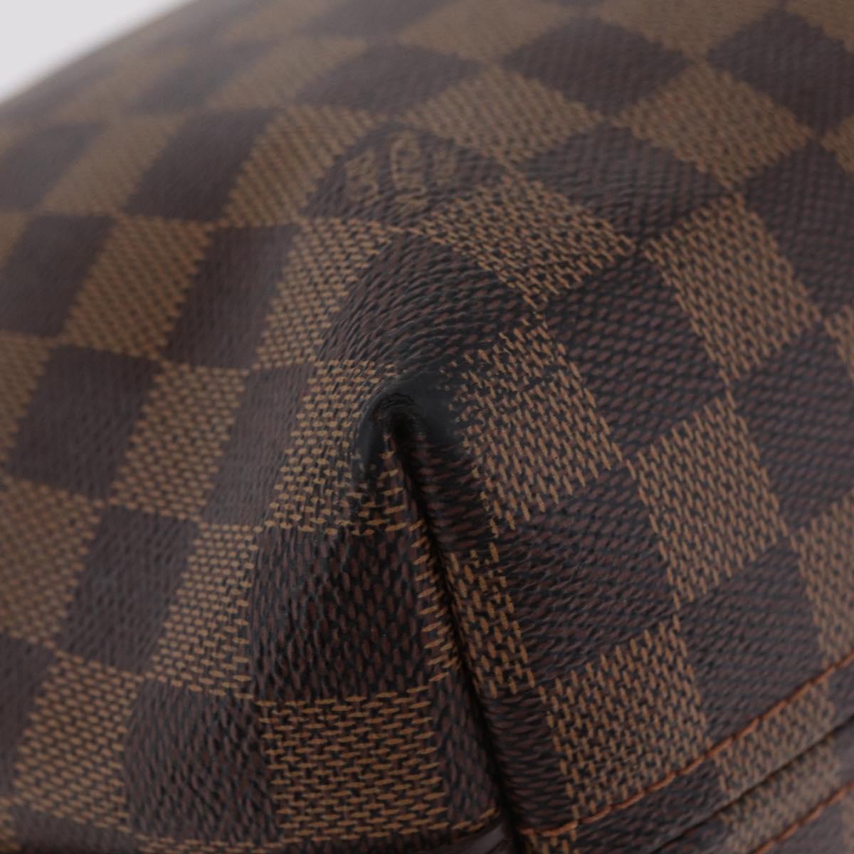LOUIS VUITTON Damier Ebene Illovo MM Shoulder Bag N51995 LV Auth mr3011