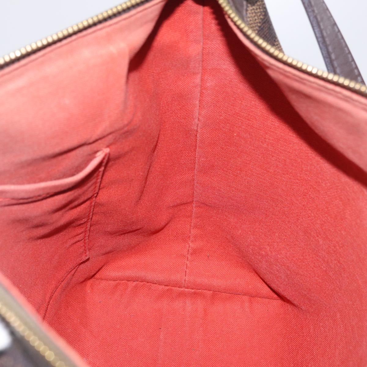 LOUIS VUITTON Damier Ebene Illovo MM Shoulder Bag N51995 LV Auth mr3011