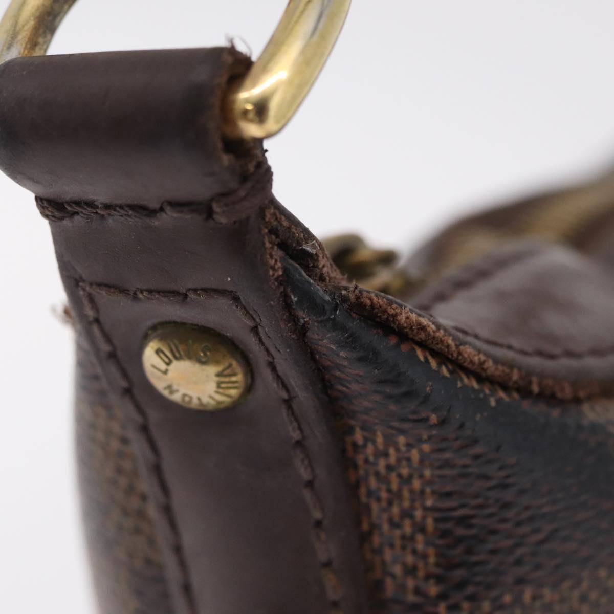 LOUIS VUITTON Damier Ebene Illovo MM Shoulder Bag N51995 LV Auth mr3011