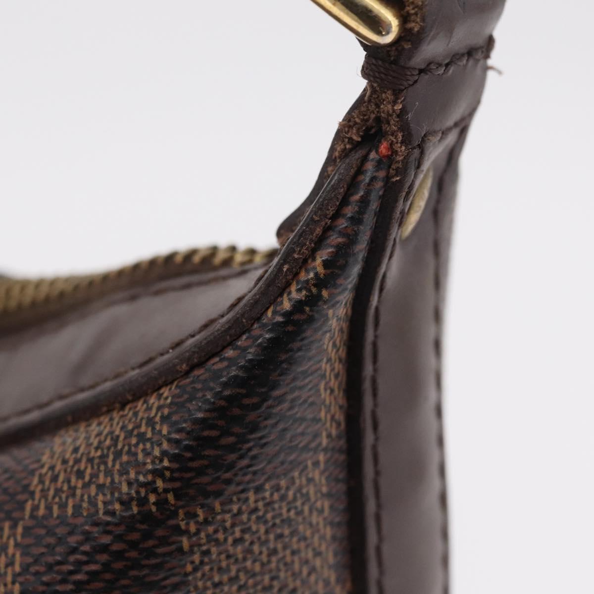 LOUIS VUITTON Damier Ebene Illovo MM Shoulder Bag N51995 LV Auth mr3011