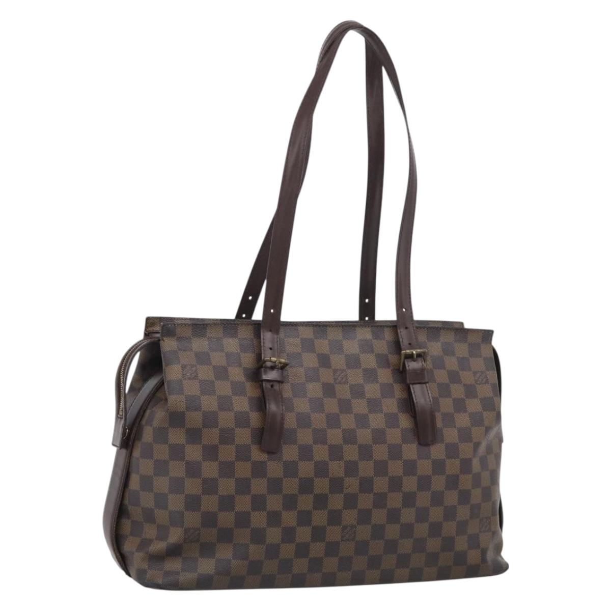 LOUIS VUITTON Damier Ebene Chelsea Tote Bag N51119 LV Auth mr3016