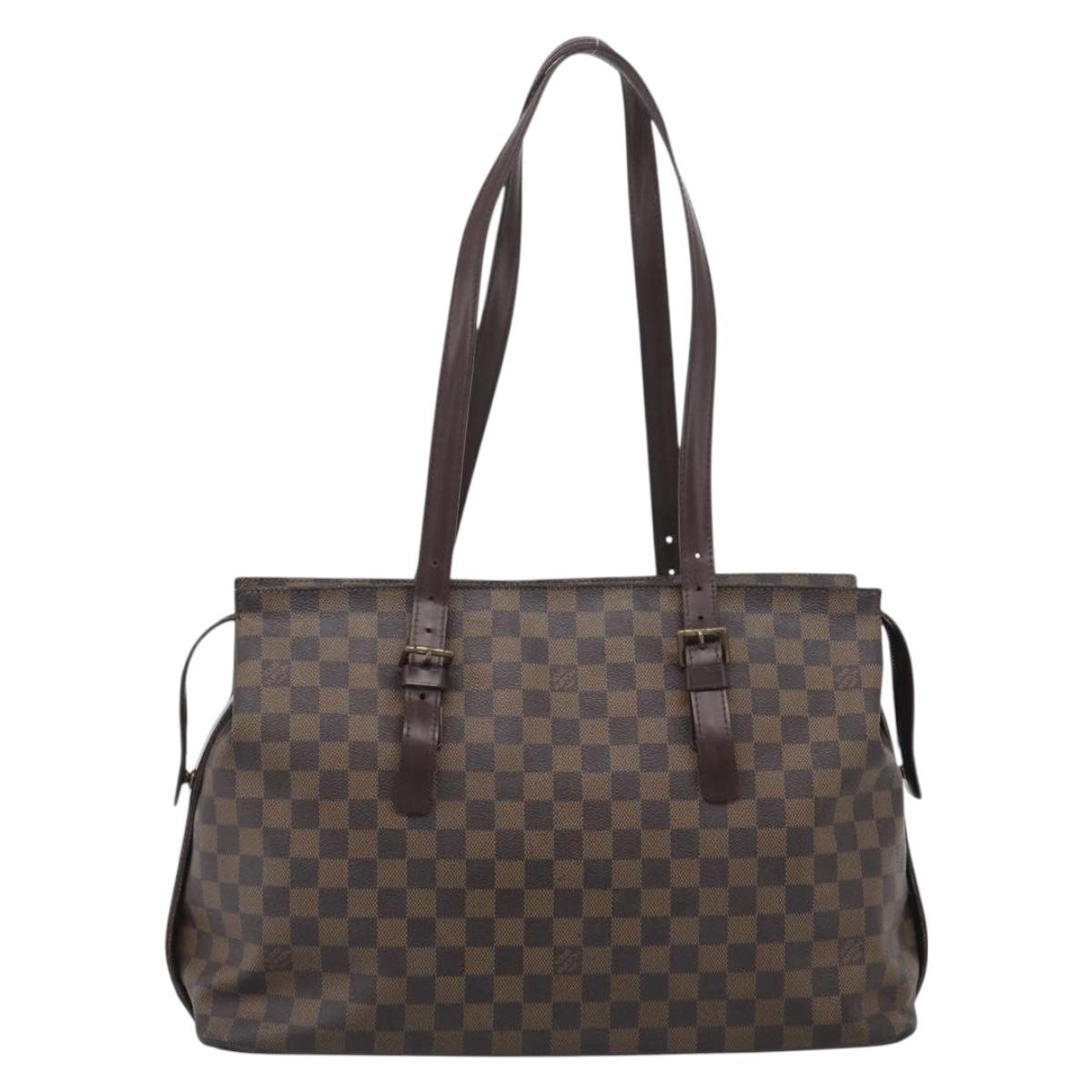 LOUIS VUITTON Damier Ebene Chelsea Tote Bag N51119 LV Auth mr3016
